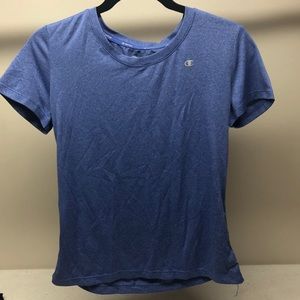CHAMPION Purple Athletic Short-Sleeve Tee